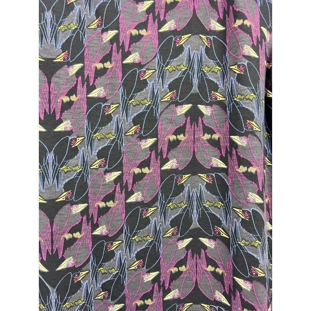LuLaRoe Disney  Women's Black Crow Birds Top - Picture 3 of 7